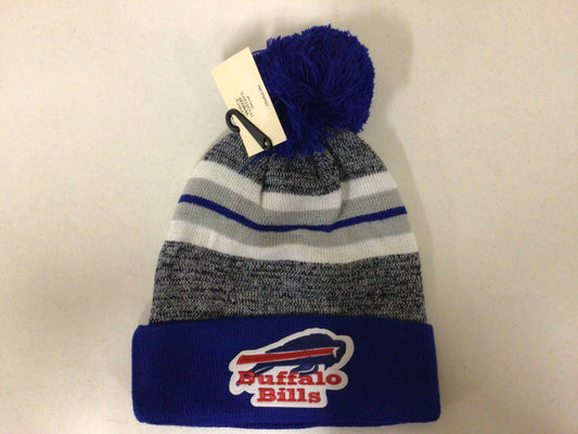 Buffalo Bills Blue Stripe Winter Beanie Hat