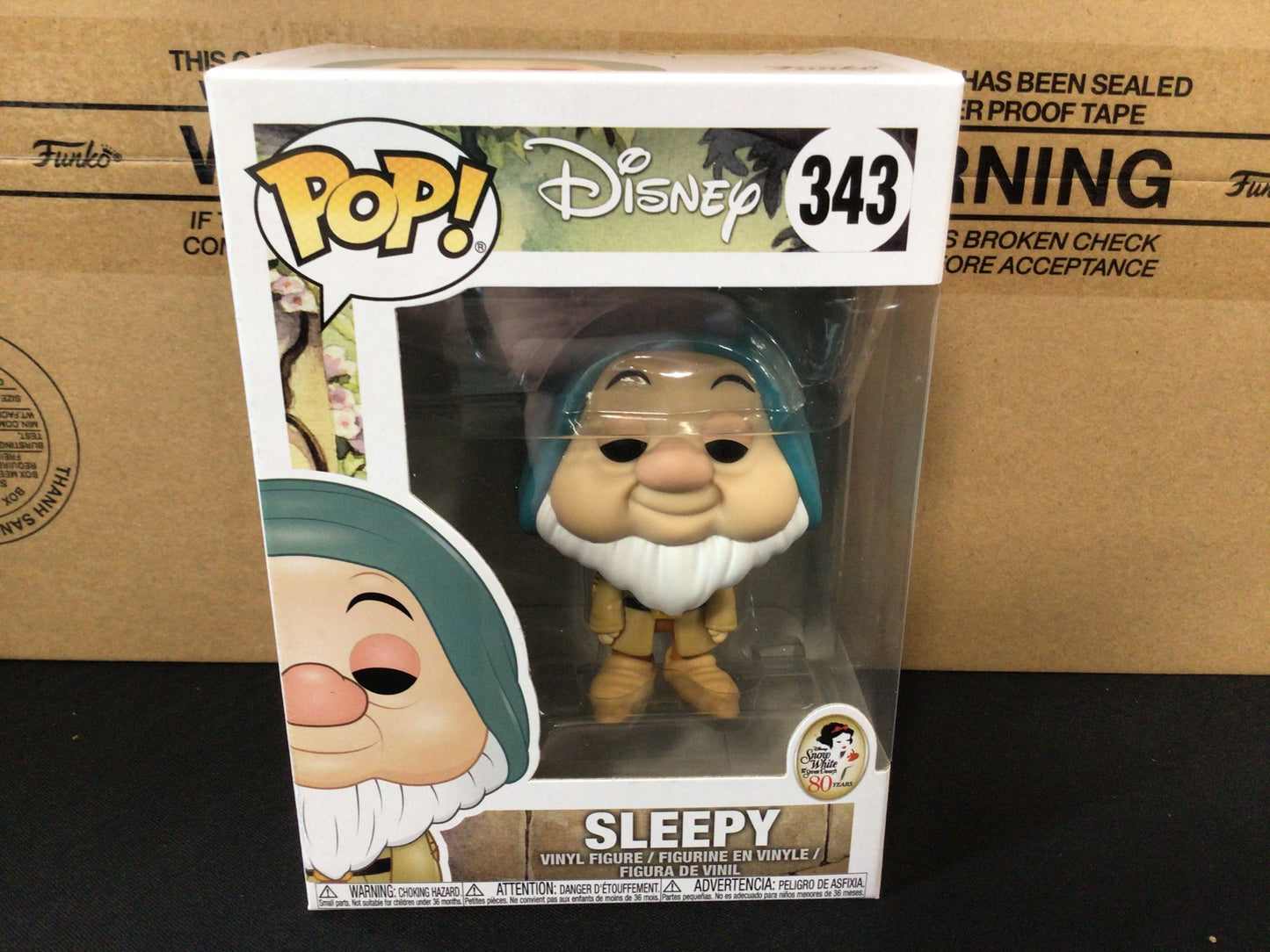 Disney Seven Dworfs Sleepy Funko POP #343.