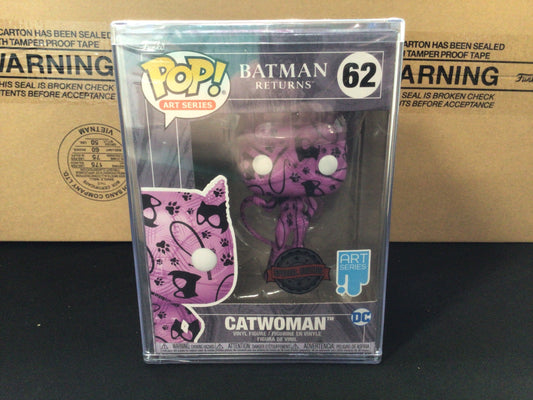 Batman Returns Catwoman Art Series Special Edition Funko Pop #62