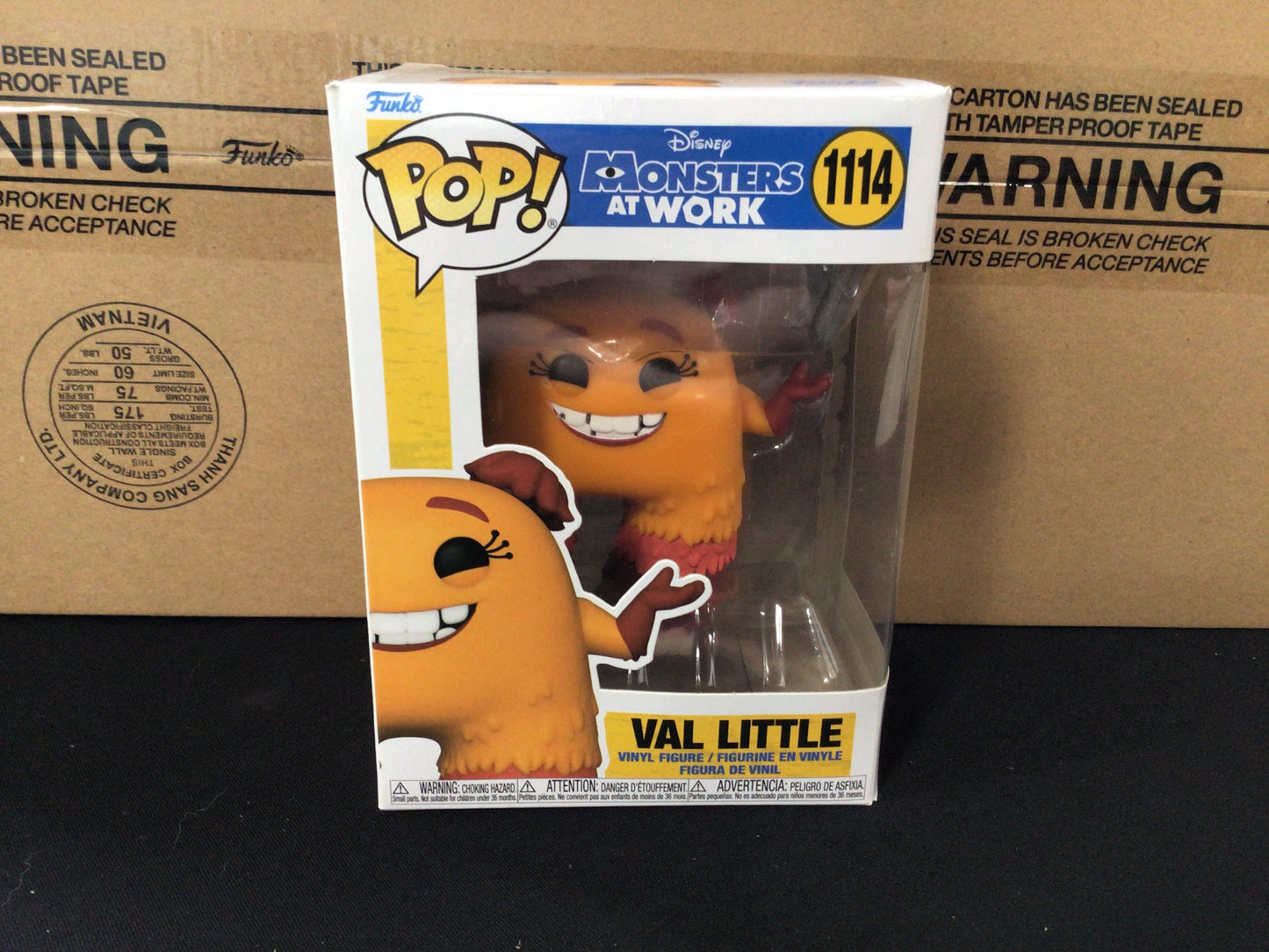 Disney Monsters at Work Val Little Funko Pop #1114